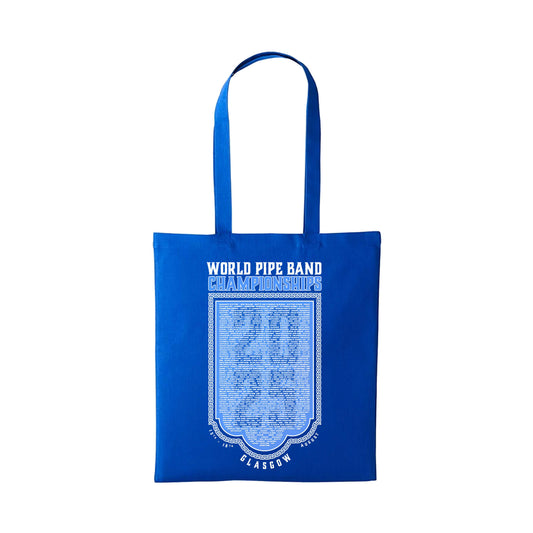 World Pipe Band Championships Cotton Shopper | Royal Blue | RSPBA